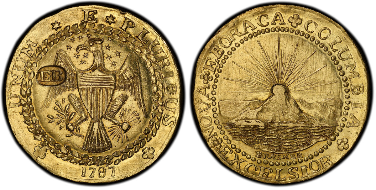 1787 Brasher Doubloon