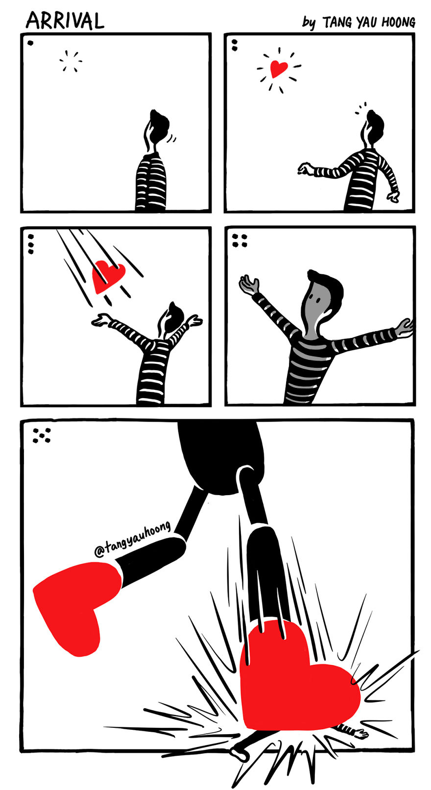 23 Komik ini buktikan jika bahasa cinta tak hanya dengan kata-kata