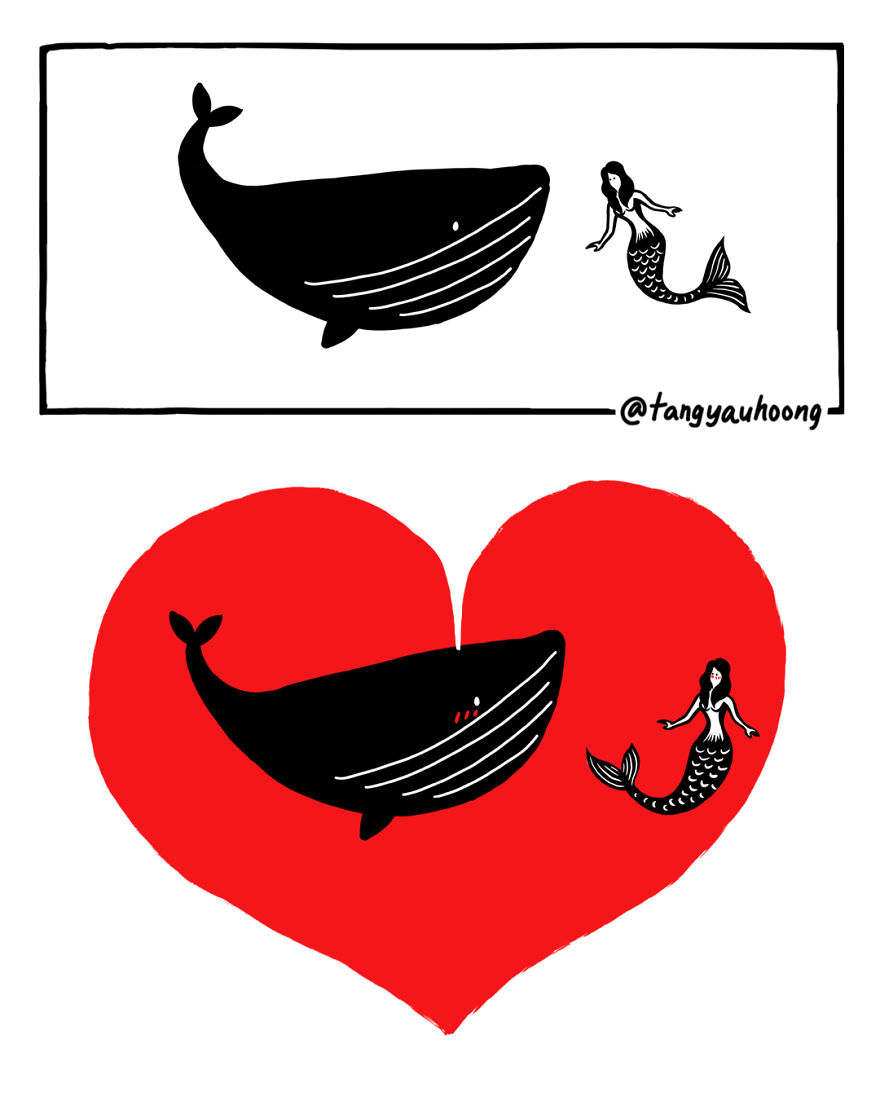 23 Komik ini buktikan jika bahasa cinta tak hanya dengan kata-kata
