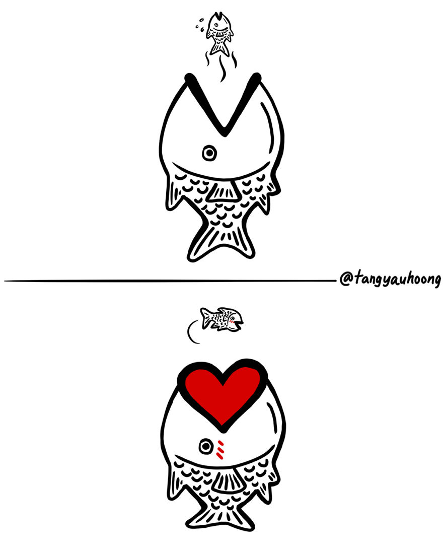 23 Komik ini buktikan jika bahasa cinta tak hanya dengan kata-kata