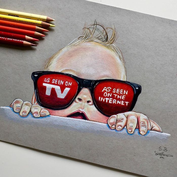 21 Ilustrasi mengenai persoalan sosial ini bikin elus dada