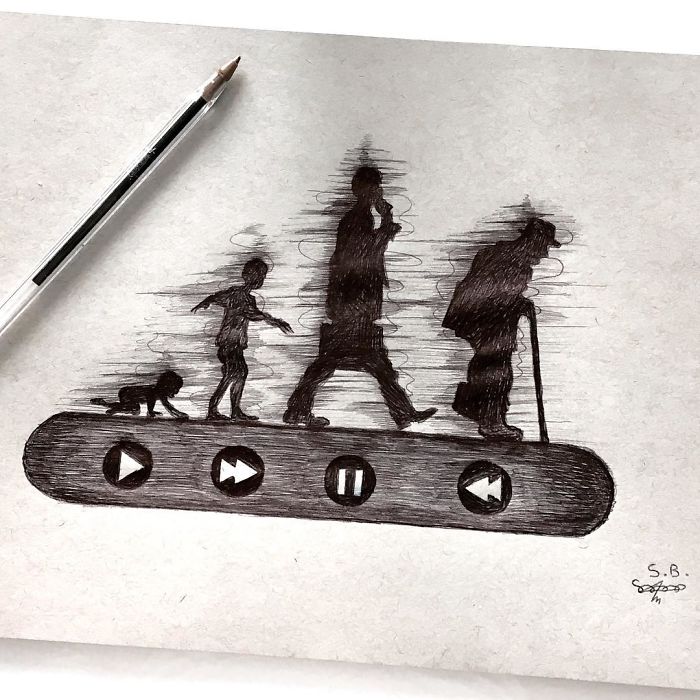21 Ilustrasi mengenai persoalan sosial ini bikin elus dada