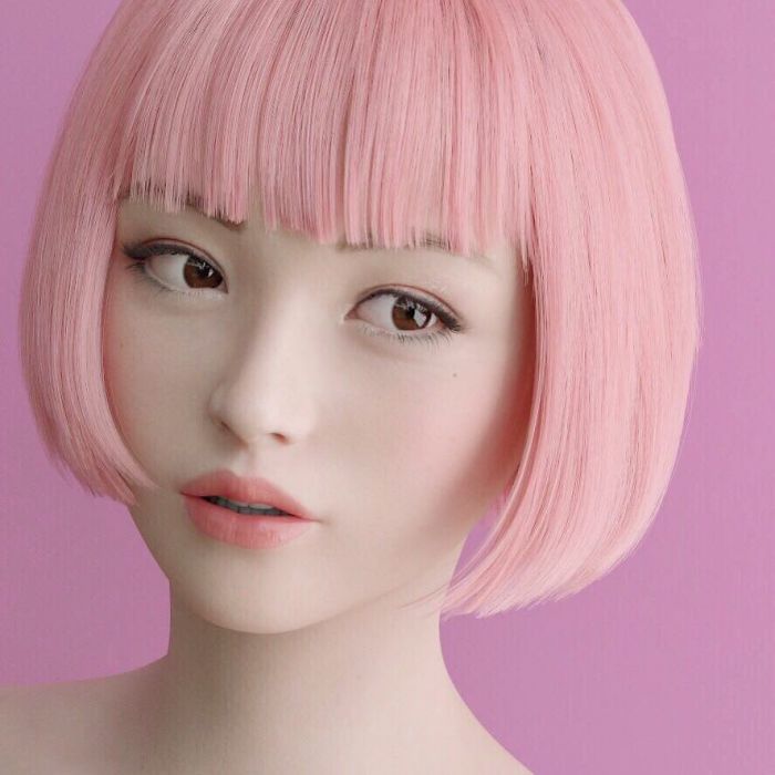 Imma, gadis virtual Jepang yang cantiknya kebangetan