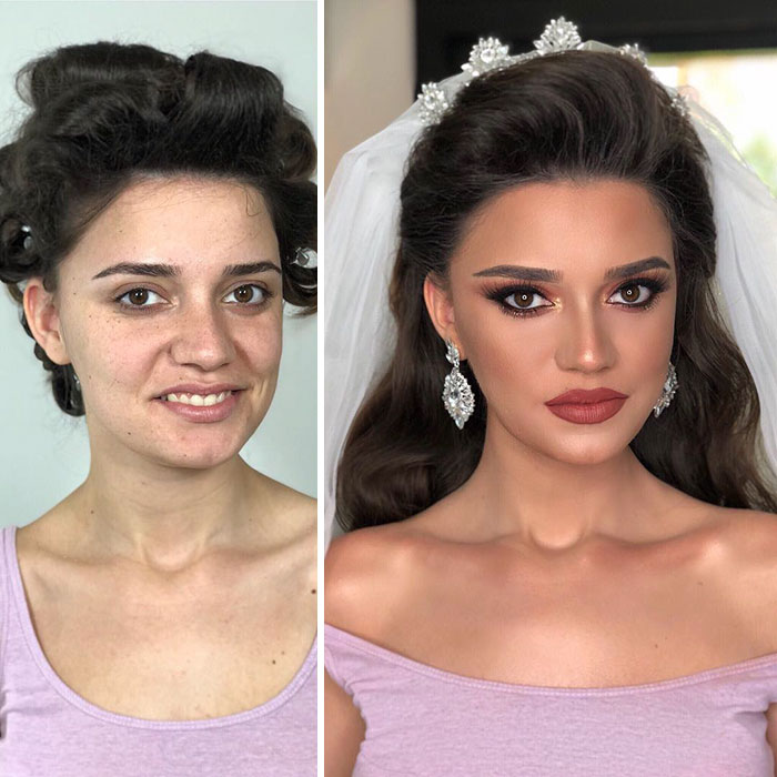 11 Inspirasi make up yang masih menonjolkan fitur wajah pengantinnya