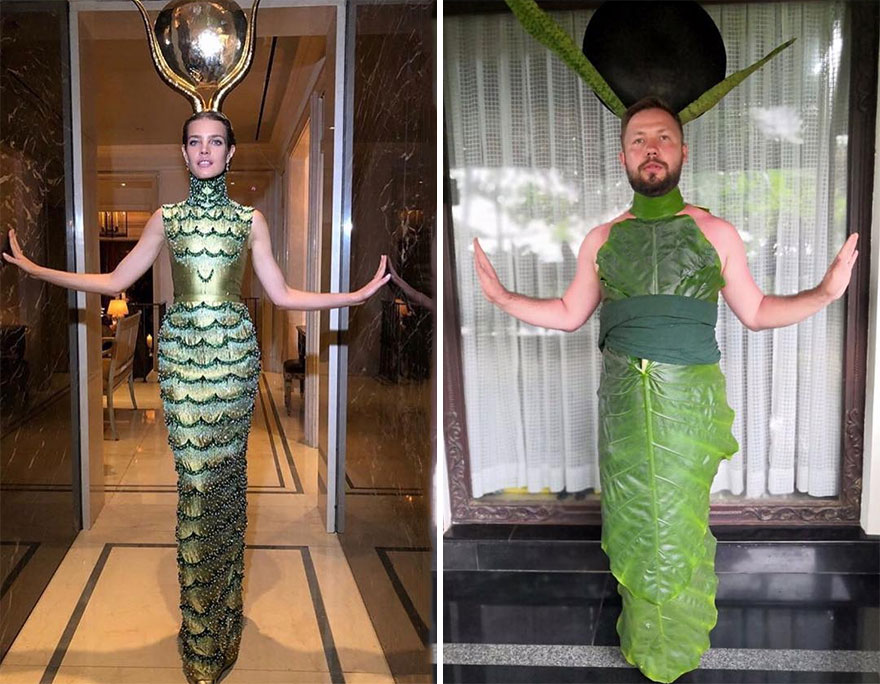 25 Tingkah blogger Rusia tirukan fashion public figure ini kocak abis