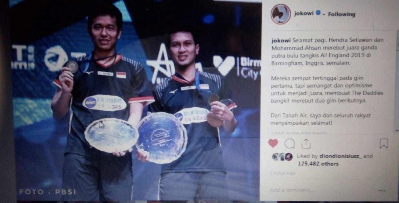istagram Jokowi