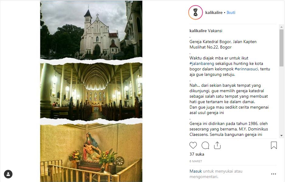 Gereja Katedral bogor https://www.instagram.com/p/BupvrwdAfSs/