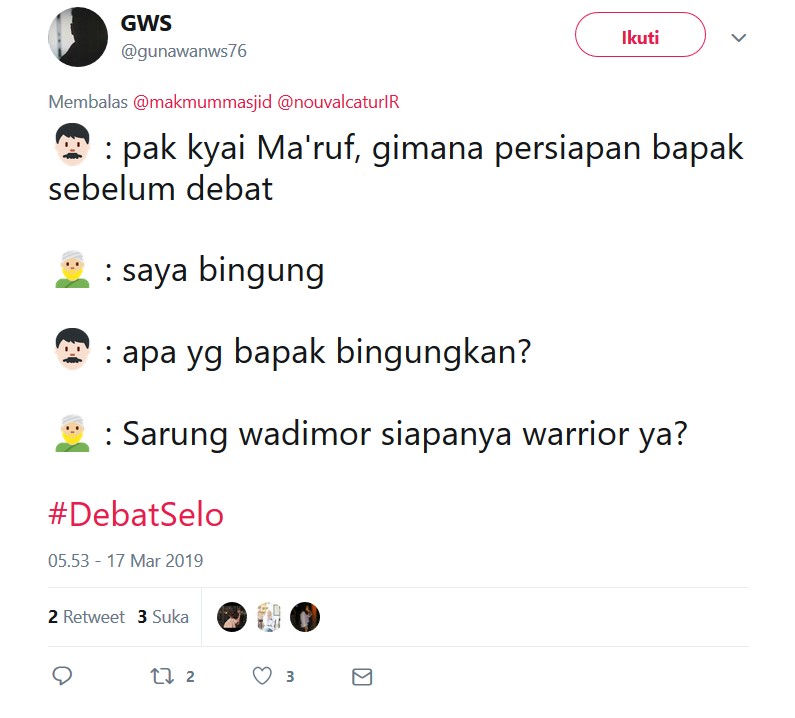 Foto: Twitter/@gunawanws76