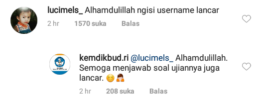 Curhatan pejuang UNBK ini dibalas admin Kemendikbud, ngakak abis