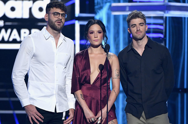 Halsey The Chainsmokers on BBMAs