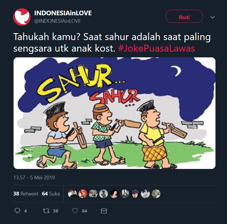 Foto: Twitter/@INDONESIAinLOVE