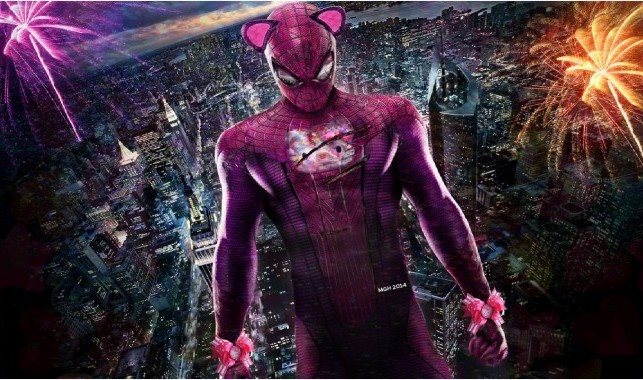 Kostum 11 karakter Avengers jadi pink ala Hello Kitty, unyu banget
