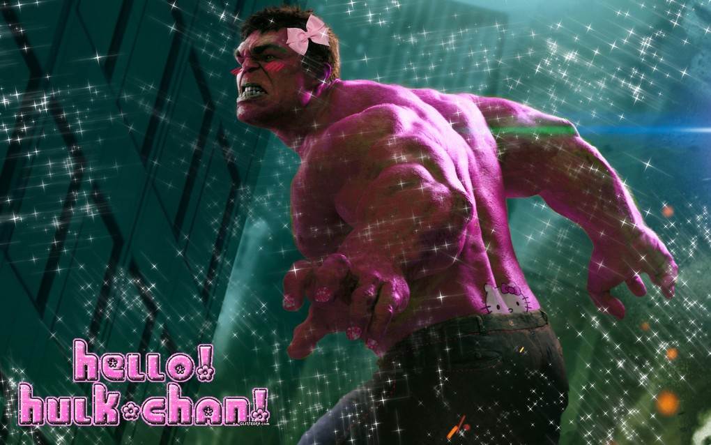 Kostum 11 karakter Avengers jadi pink ala Hello Kitty, unyu banget