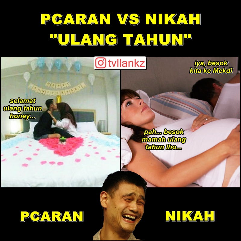 10 Meme pacaran vs nikah ini menohok banget