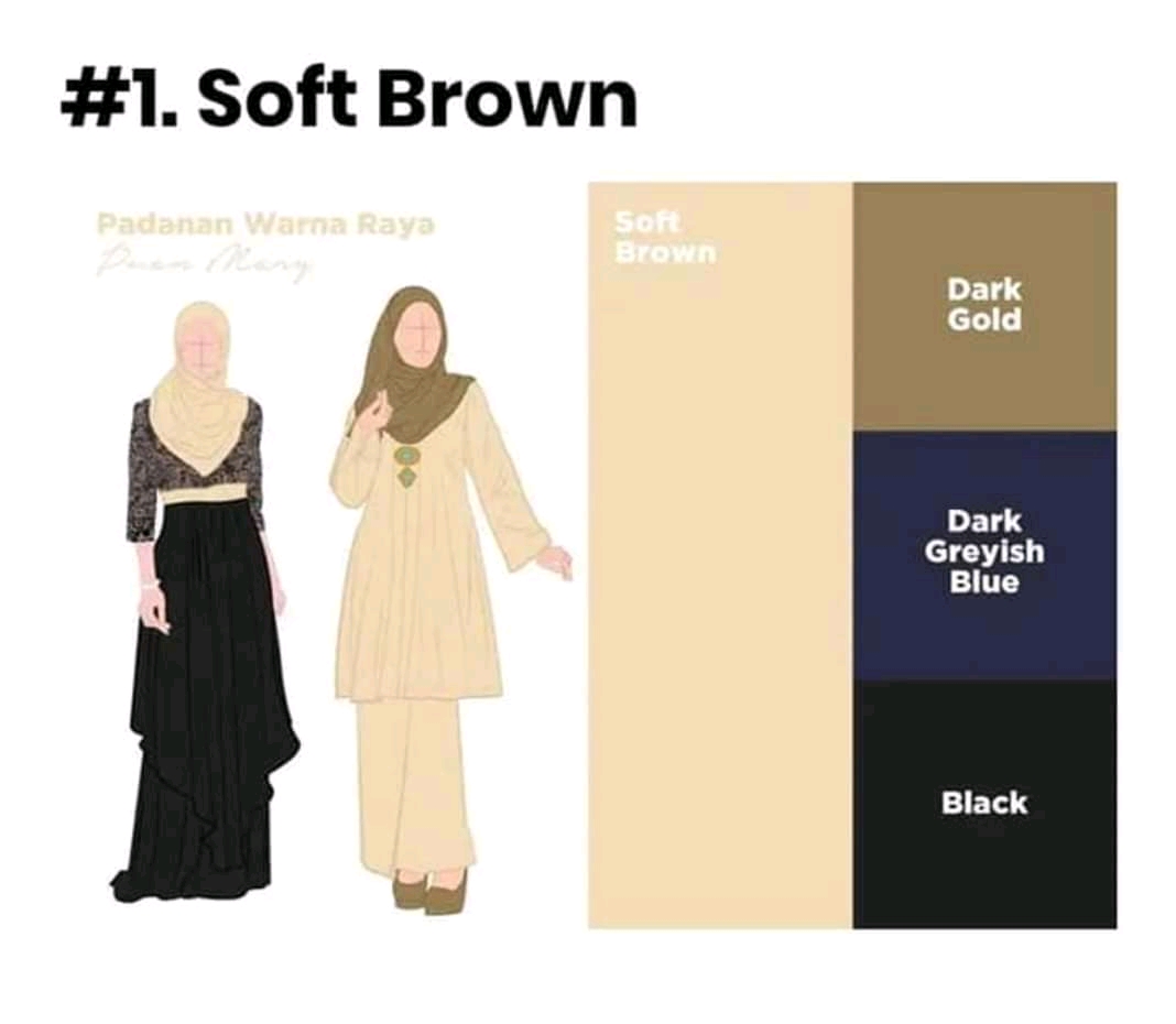 Padu Padan Hijab Warna Milo