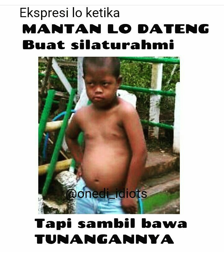 15 Momen kocak lebaran ini bikin ketawa tapi berasa ngenes juga