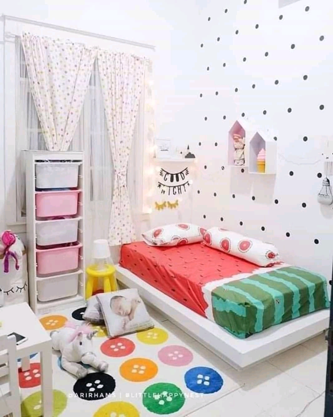 10 Ide dekorasi kamar  tidur anak  tipe lesehan punya 