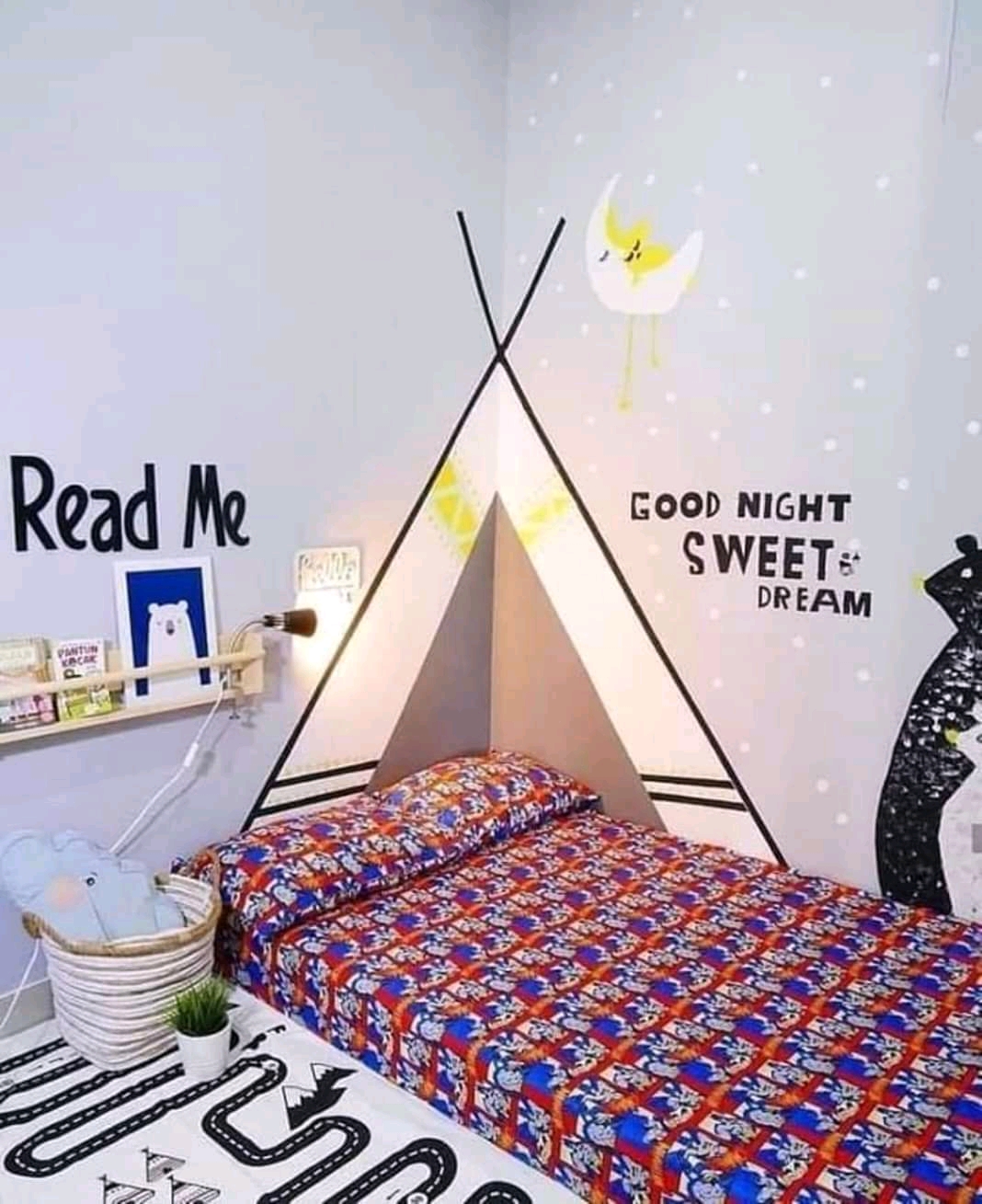 10 Ide dekorasi kamar tidur anak tipe lesehan, punya banyak keuntungan