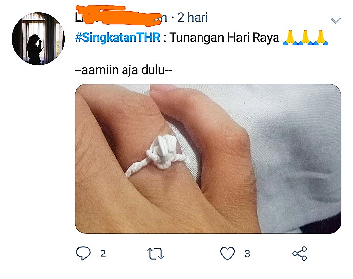 7 Cuitan kepanjangan THR ini gombal abis, hati-hati baper