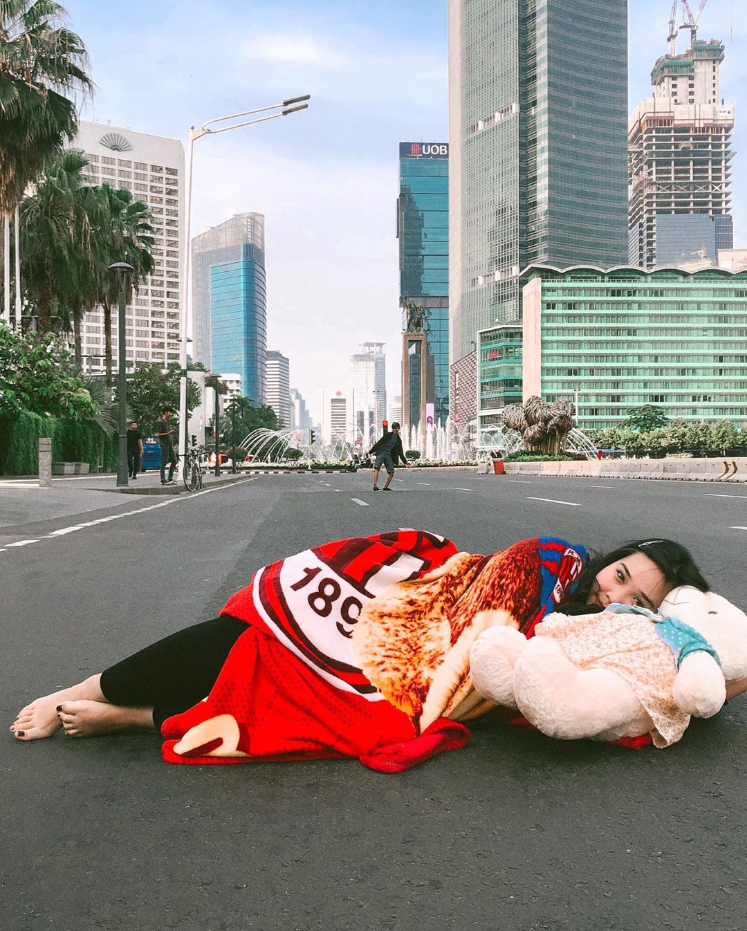 16 Potret seru 'Jakarta Sepi' ini kreatifnya kebangetan