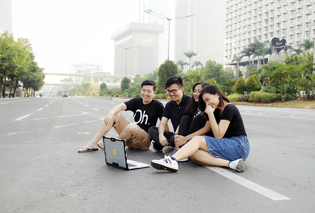 16 Potret seru 'Jakarta Sepi' ini kreatifnya kebangetan