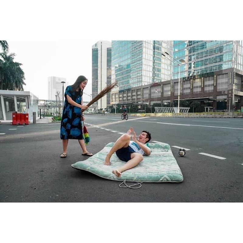 16 Potret seru 'Jakarta Sepi' ini kreatifnya kebangetan