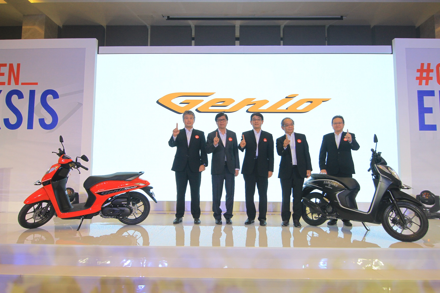 Honda Genio, skutik baru bergaya casual fashionable