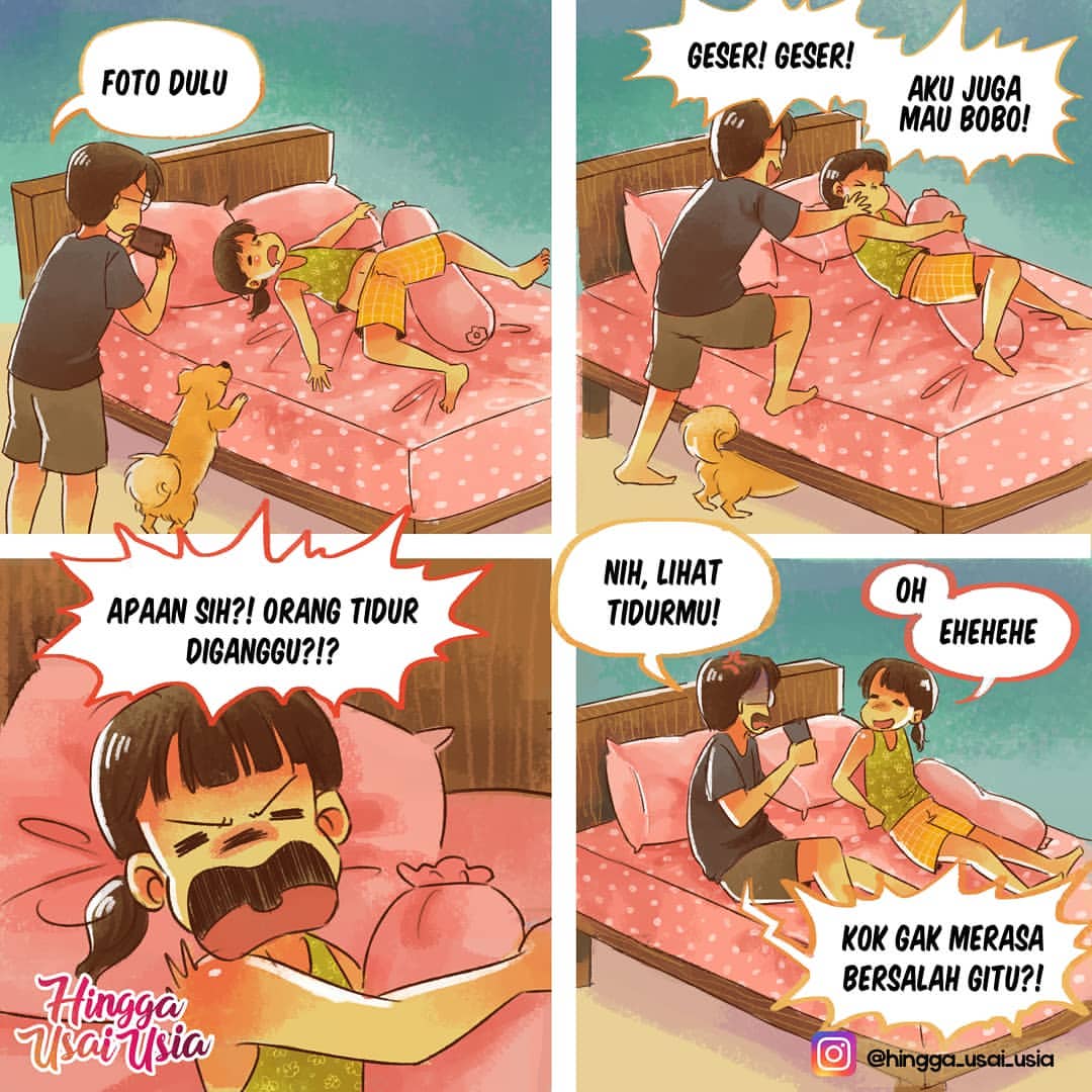 10 Ilustrasi pasangan baru menikah ini serunya kebangetan
