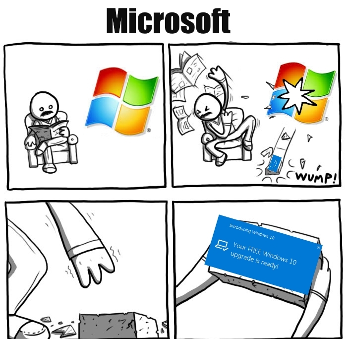 10 Meme lucu transformasi OS windows dari masa ke masa, bikin ngakak