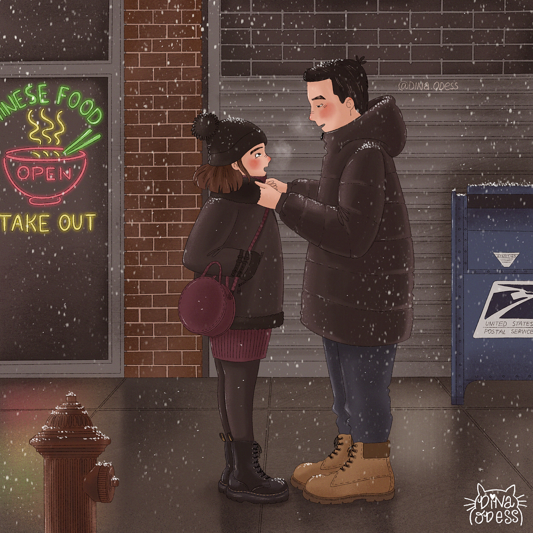 12 Ilustrasi ini tunjukkan jika punya suami cuek, kesel campur sayang