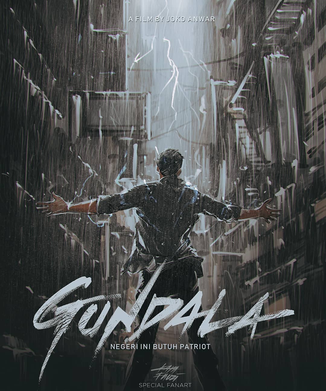 Segera tayang, ini 15 fan art keren dari film Gundala