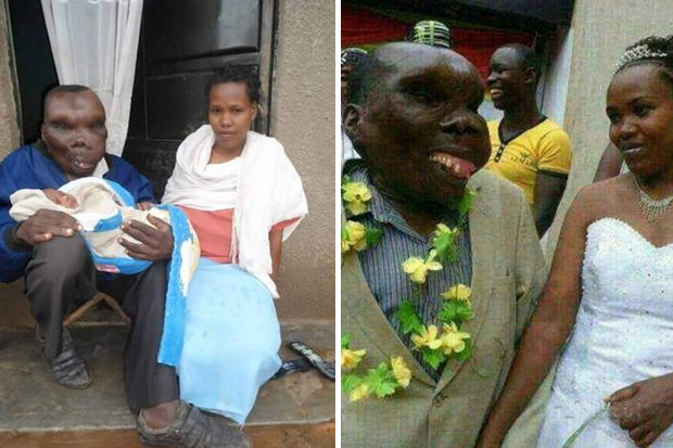 Godfrey Baguma dan Kate (foto: Dailystar)