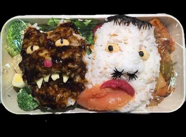 10 Bento horor ini bukannya ngundang lapar malah bikin serem