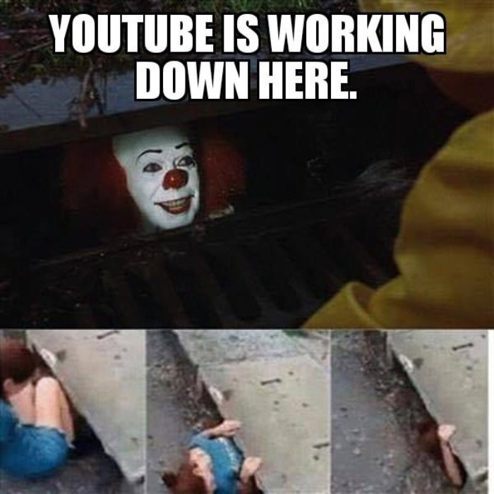8 Meme kocak Pennywise, sosok badut dari film IT Chapter Two