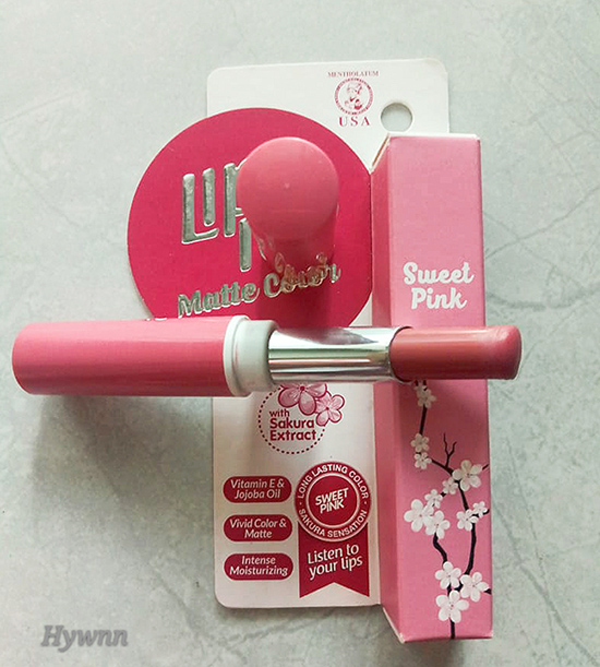 Lip Ice (Matte Lipstick-Pink)