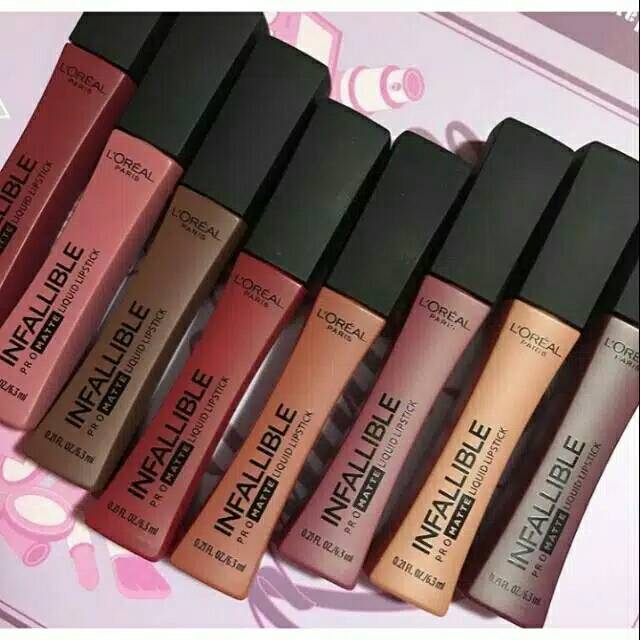 L'oreal (Infallible Pro Matte Liquid Lipstick-862 Volupto Choco)