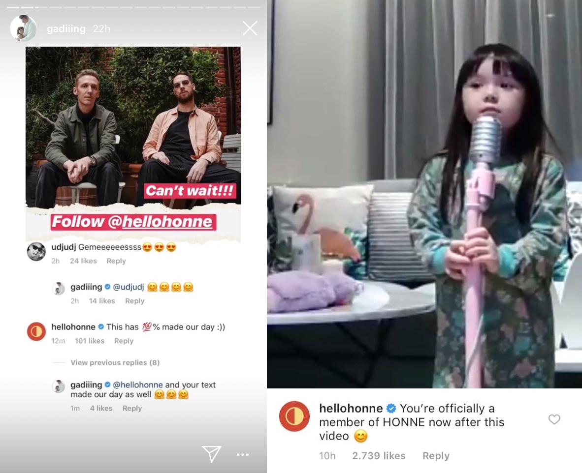 Tagar #GaraGaraGempi viral, Honne unggah video Gempi