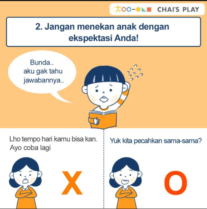 5 Gambar ini tunjukkan cara yang tepat untuk berkomunikasi dengan anak