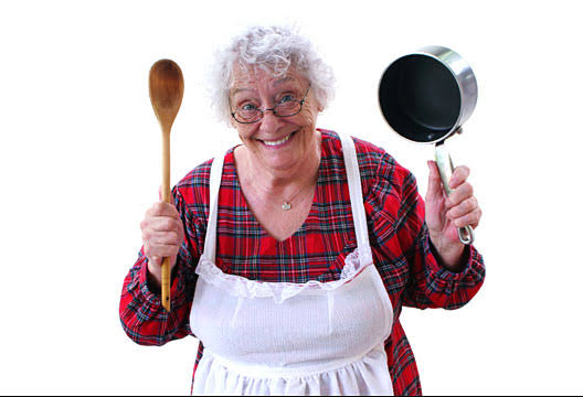 nenek masak