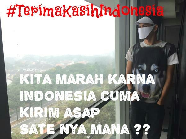 7 Meme sindir kabut asap yang terjadi di Indonesia ini nyesek banget