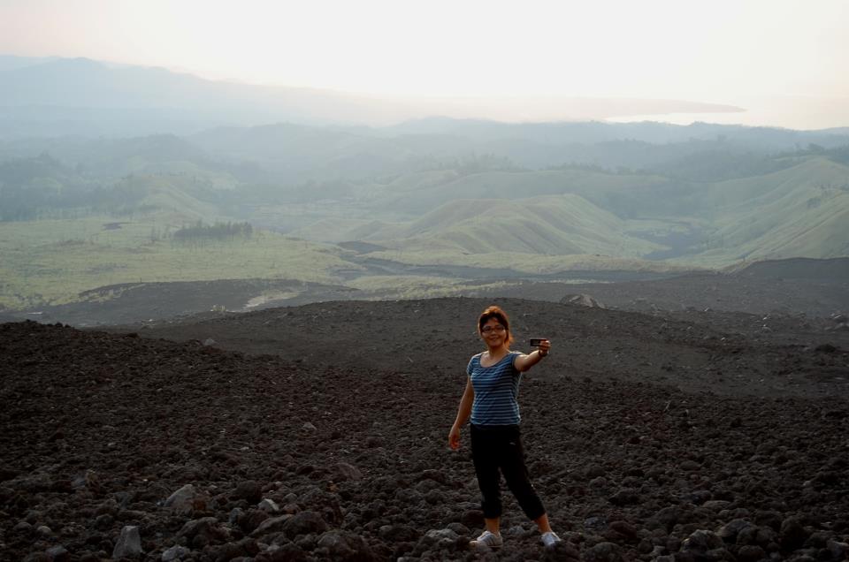 Tiga kabupaten bisa dilihat jelas dari ketinggian gunung ini.