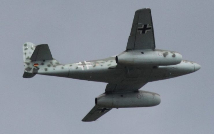 ME-262 in flight