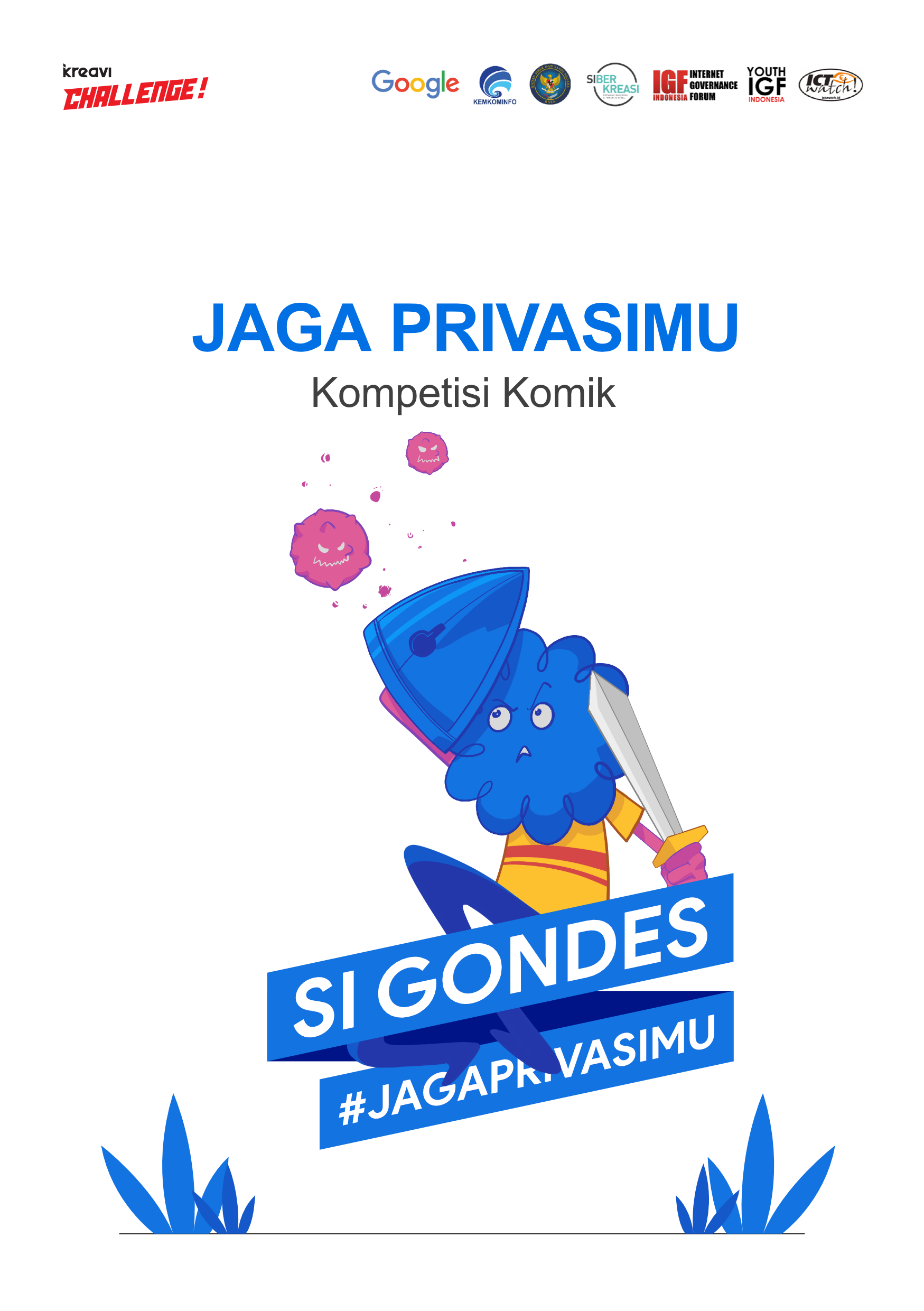 Deretan komik ini ajarkan cara menjaga privasi di internet