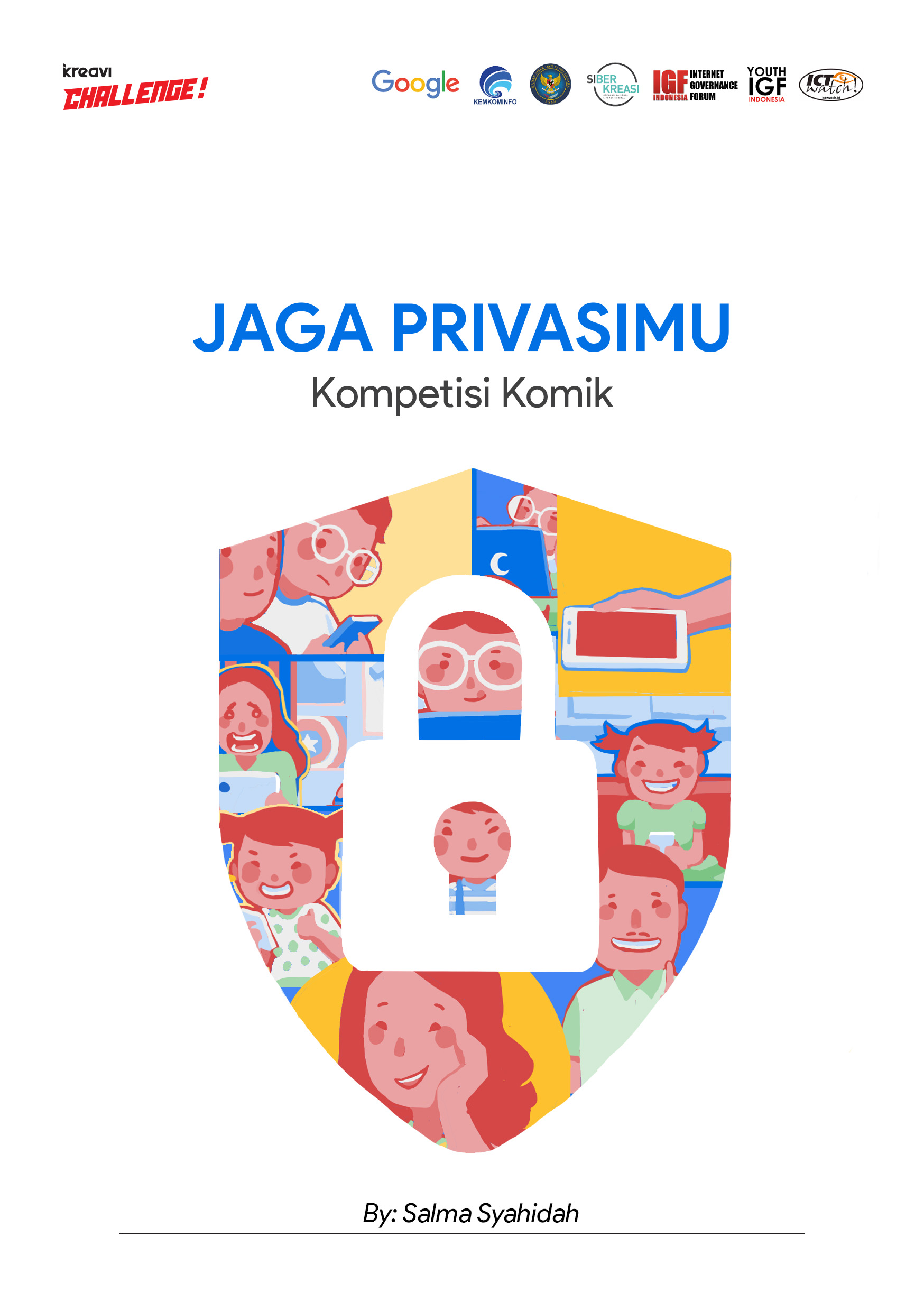 Deretan komik ini ajarkan cara menjaga privasi di internet