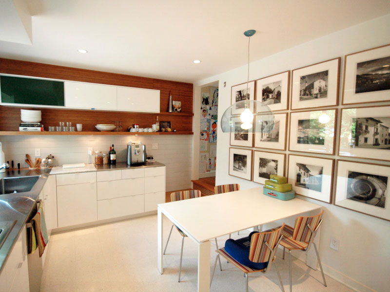 Dinding galeri dapur