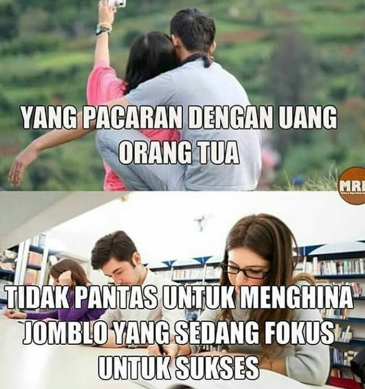 10 Meme kocak buat jomblo yang sedang berjuang, bikin baper nih