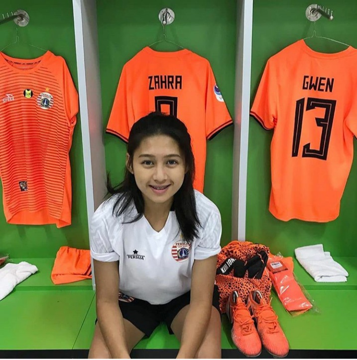 Inilah 6 potret memesona pemain sepak bola putri Indonesia