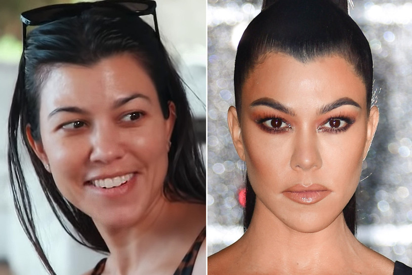 7 Foto tanpa make up keluarga Kardashian-Jenner, tetap memesona