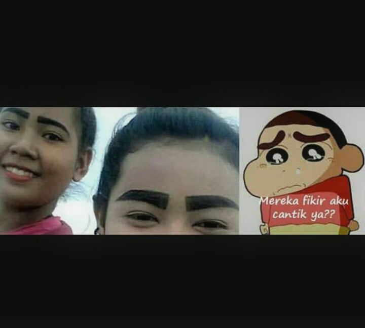 10 Meme lucu tentang alis ini bikin hidup cewek penuh drama