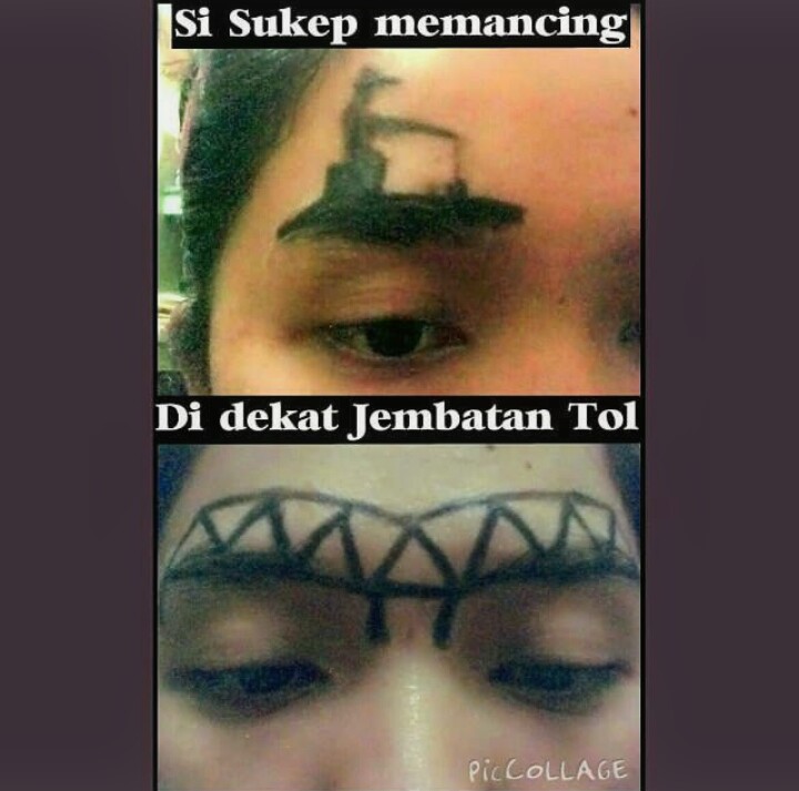 10 Meme lucu tentang alis ini bikin hidup cewek penuh drama